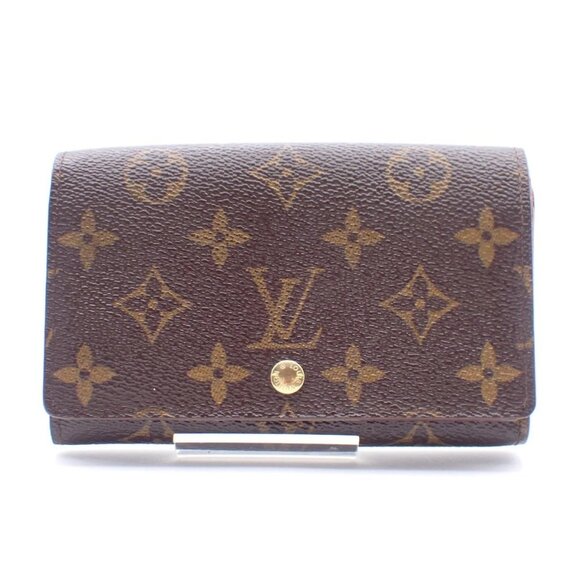 LOUIS VUITTON Porte Monnaie Billets Tresor Wallet Monogram Brown M61730 01EF434 - Picture 1 of 16